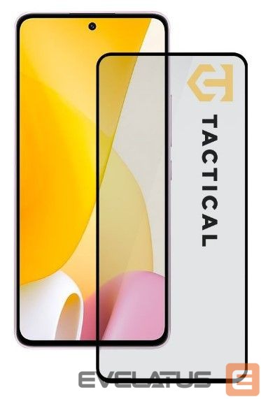 Kaitseklaasid Tactical Xiaomi 12 Lite Glass 2.5D Full Glue Black