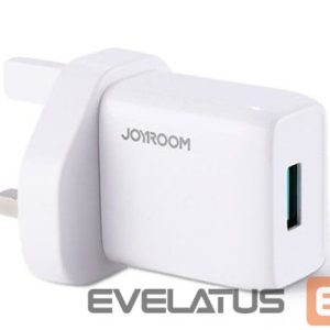 Adaptrid Joyroom  USB wall charger 2.1 A UK plug (L-1A101) White