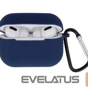 Korpus kõrvaklappidele iLike Apple Case for Airpods Pro 2 dark blue with hook