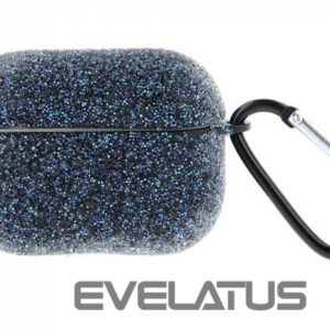 Korpus kõrvaklappidele iLike Apple Caviar case for Airpods / Airpods 2 graphite