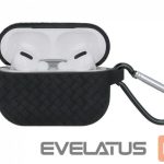 Korpus kõrvaklappidele iLike - Braid case for Airpods Pro black