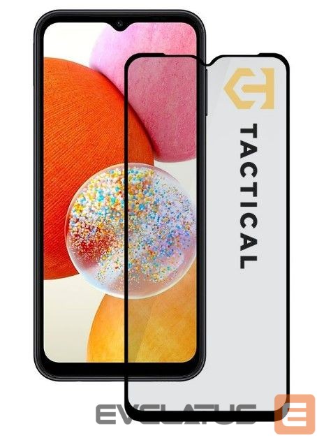 Kaitseklaasid Tactical Samsung Galaxy A14 Glass 2.5D Full Glue Black