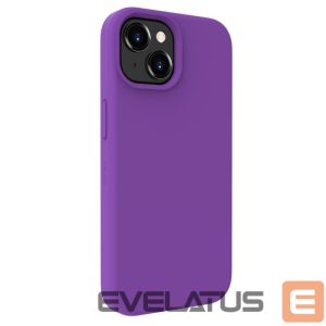 Tagakaaned Evelatus Apple iPhone 15 Premium Soft Touch Silicone Case Deep Purple