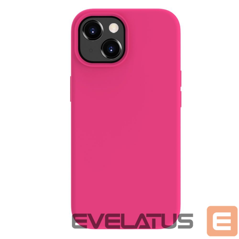 Tagakaaned Evelatus Apple iPhone 15 Plus Premium Soft Touch Silicone Case Pink