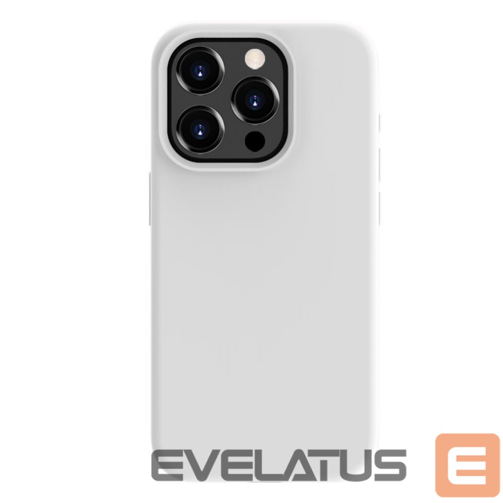 Tagakaaned Evelatus Apple iPhone 15 Pro Premium Soft Touch Silicone Case White