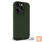 Tagakaaned Evelatus Apple iPhone 15 Pro Premium Soft Touch Silicone Case Dark Olive