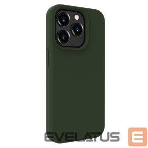 Tagakaaned Evelatus Apple iPhone 15 Pro Premium Soft Touch Silicone Case Dark Olive