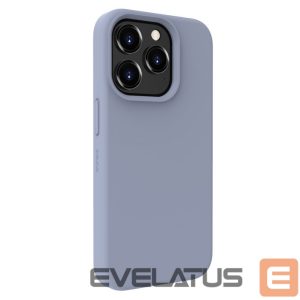 Tagakaaned Evelatus Apple iPhone 15 Pro Premium Soft Touch Silicone Case Lavender Gray