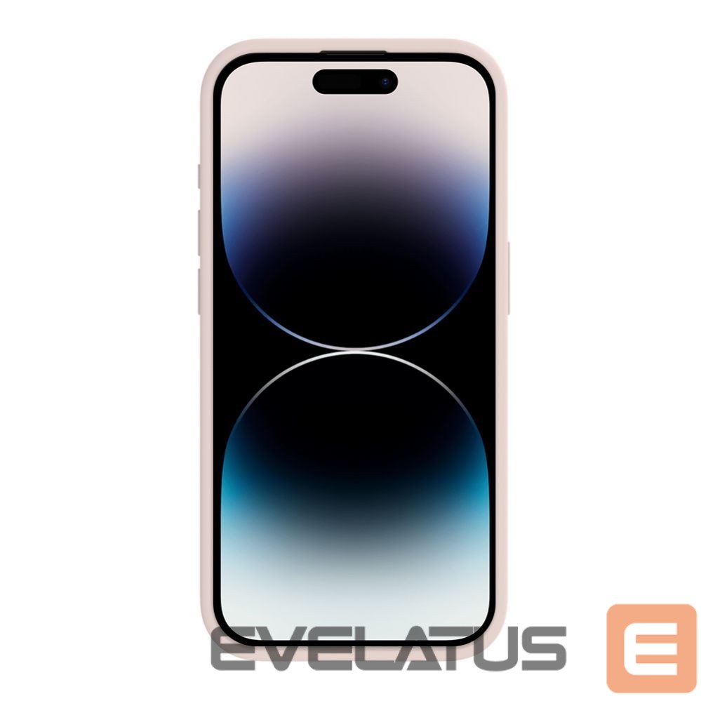 Tagakaaned Evelatus Apple iPhone 15 Pro Premium Soft Touch Silicone Case Pink Sand