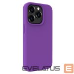 Tagakaaned Evelatus Apple iPhone 15 Pro Max Premium Soft Touch Silicone Case Deep Purple