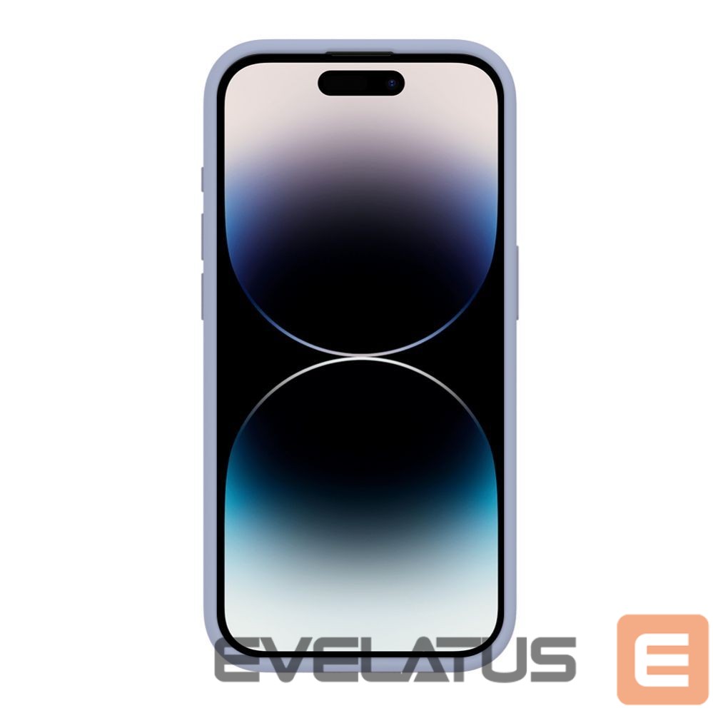 Tagakaaned Evelatus Apple iPhone 15 Pro Max Premium Soft Touch Silicone Case Lavender Gray