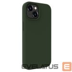 Tagakaaned Evelatus Apple iPhone 15 Premium Magsafe Soft Touch Silicone Case Dark Olive
