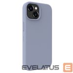 Tagakaaned Evelatus Apple iPhone 15 Premium Magsafe Soft Touch Silicone Case Lavender Gray