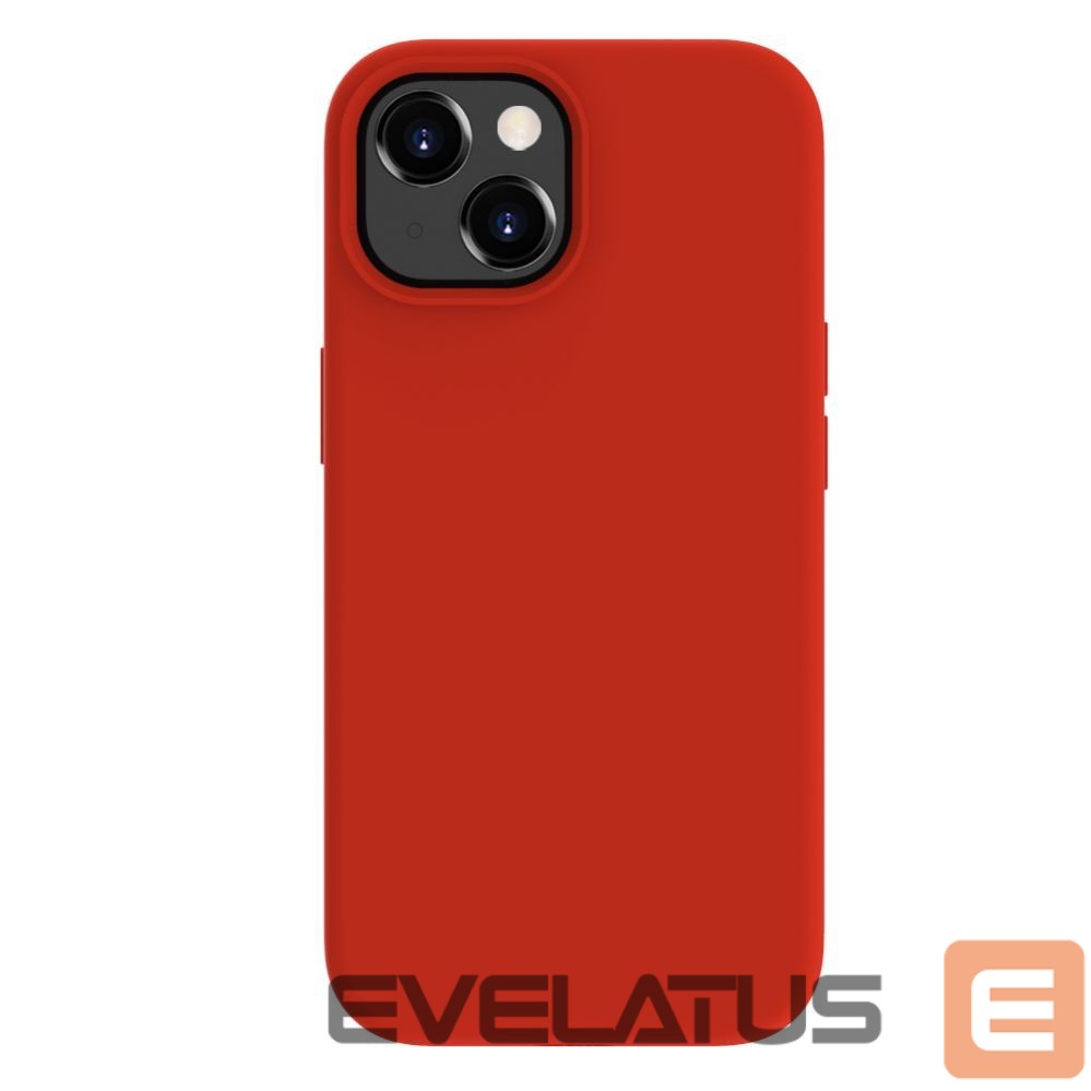 Tagakaaned Evelatus Apple iPhone 15 Premium Magsafe Soft Touch Silicone Case Red