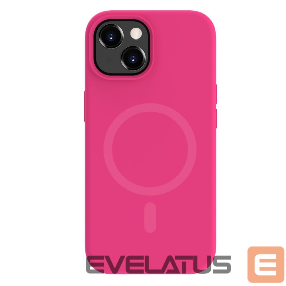 Tagakaaned Evelatus Apple iPhone 15 Plus Premium Magsafe Soft Touch Silicone Case Pink