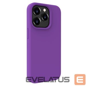 Tagakaaned Evelatus Apple iPhone 15 Pro Premium Magsafe Soft Touch Silicone Case Deep Purple