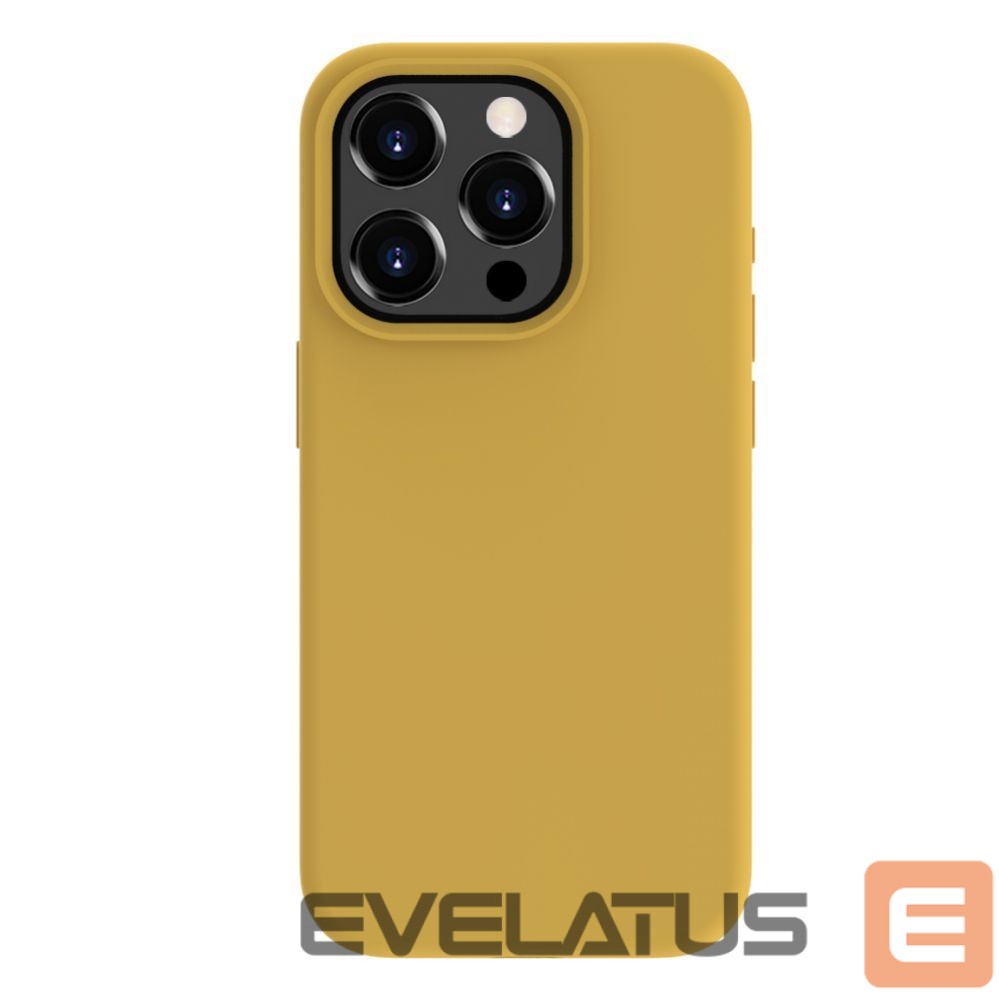 Tagakaaned Evelatus Apple iPhone 15 Pro Premium Magsafe Soft Touch Silicone Case Gold