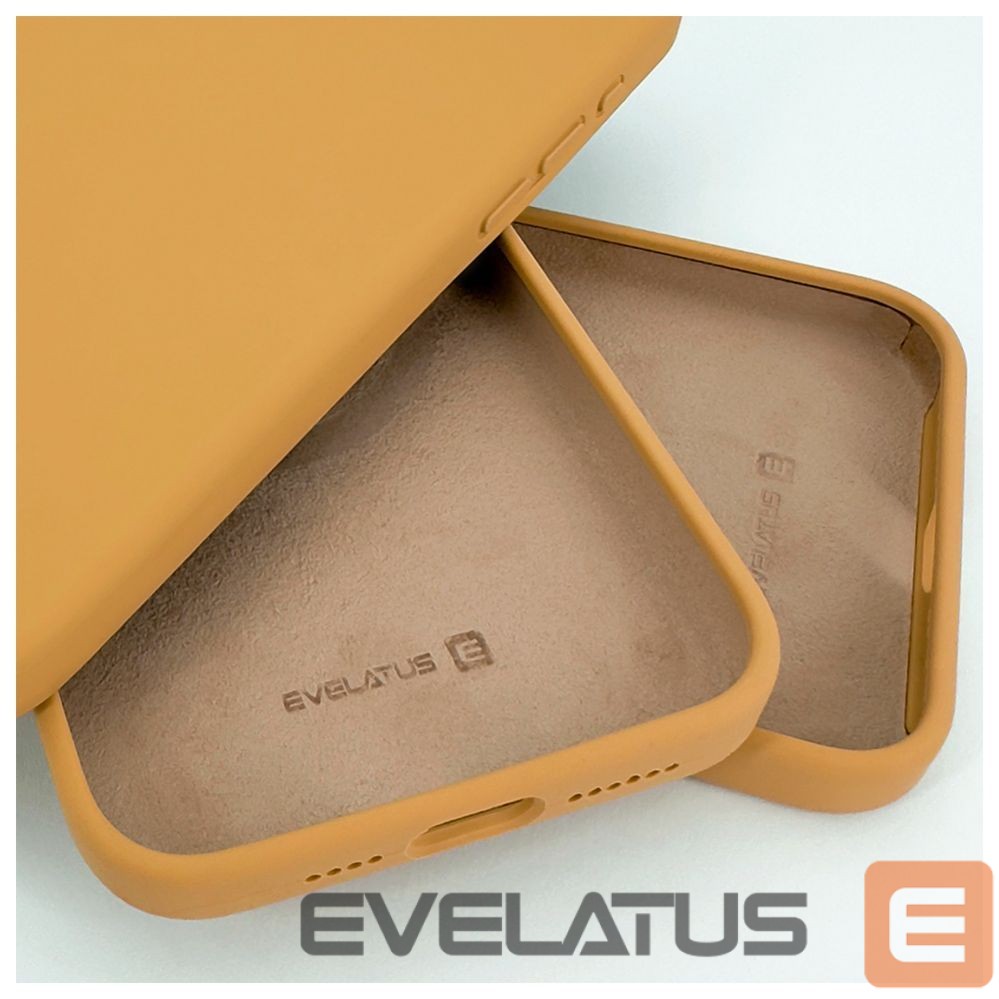Tagakaaned Evelatus Apple iPhone 15 Pro Max Premium Magsafe Soft Touch Silicone Case Gold