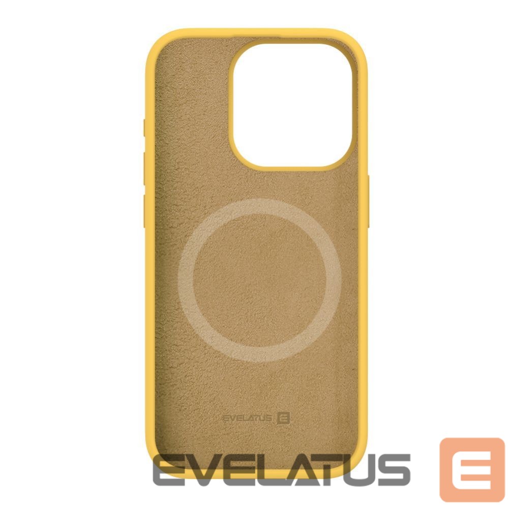 Tagakaaned Evelatus Apple iPhone 15 Pro Max Premium Magsafe Soft Touch Silicone Case Gold