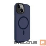 Tagakaaned Evelatus Apple iPhone 15 Hybird Case With Magsafe PC+TPU Dark Blue
