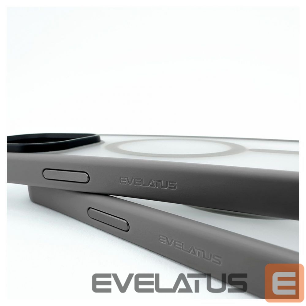 Tagakaaned Evelatus Apple iPhone 15 Pro Hybird Case With Magsafe PC+TPU Silver