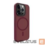 Tagakaaned Evelatus Apple iPhone 15 Pro Hybird Case With Magsafe PC+TPU Plum
