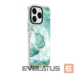 Tagakaaned Evelatus Apple iPhone 15 Pro PC+TPU With MagSafe Customized Print Blue Marble