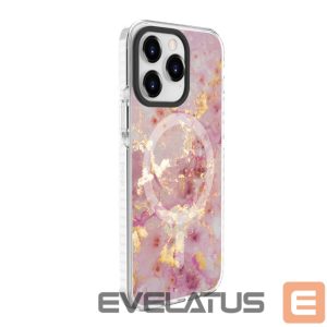 Tagakaaned Evelatus Apple iPhone 15 Pro PC+TPU With MagSafe Customized Print Marble Pink