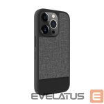Tagakaaned Evelatus Apple iPhone 15 Pro Plactic Leather Magsafe Back Cover Gray