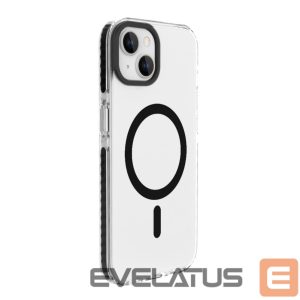 Tagakaaned Evelatus Apple iPhone 15 Plus Clear Case PC+TPU With MagSafe Transparent Black
