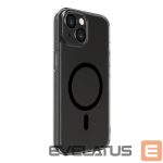 Tagakaaned Evelatus Apple iPhone 15 Plus Clear Case With MagSafe and Camera Protection Transparent Black