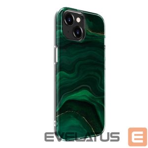 Tagakaaned Evelatus Apple iPhone 15 PC Customized Print Design Marble Green