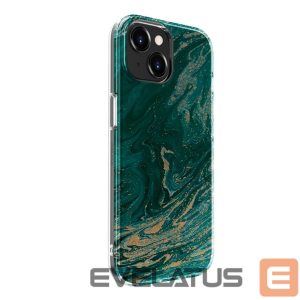 Tagakaaned Evelatus Apple iPhone 15 PC Customized Print Design Marble Turquoise