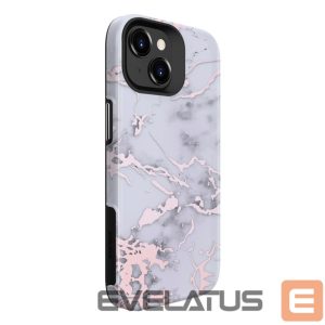 Tagakaaned Evelatus Apple iPhone 15 Armor case TPU+PC Customized Print Design Silver