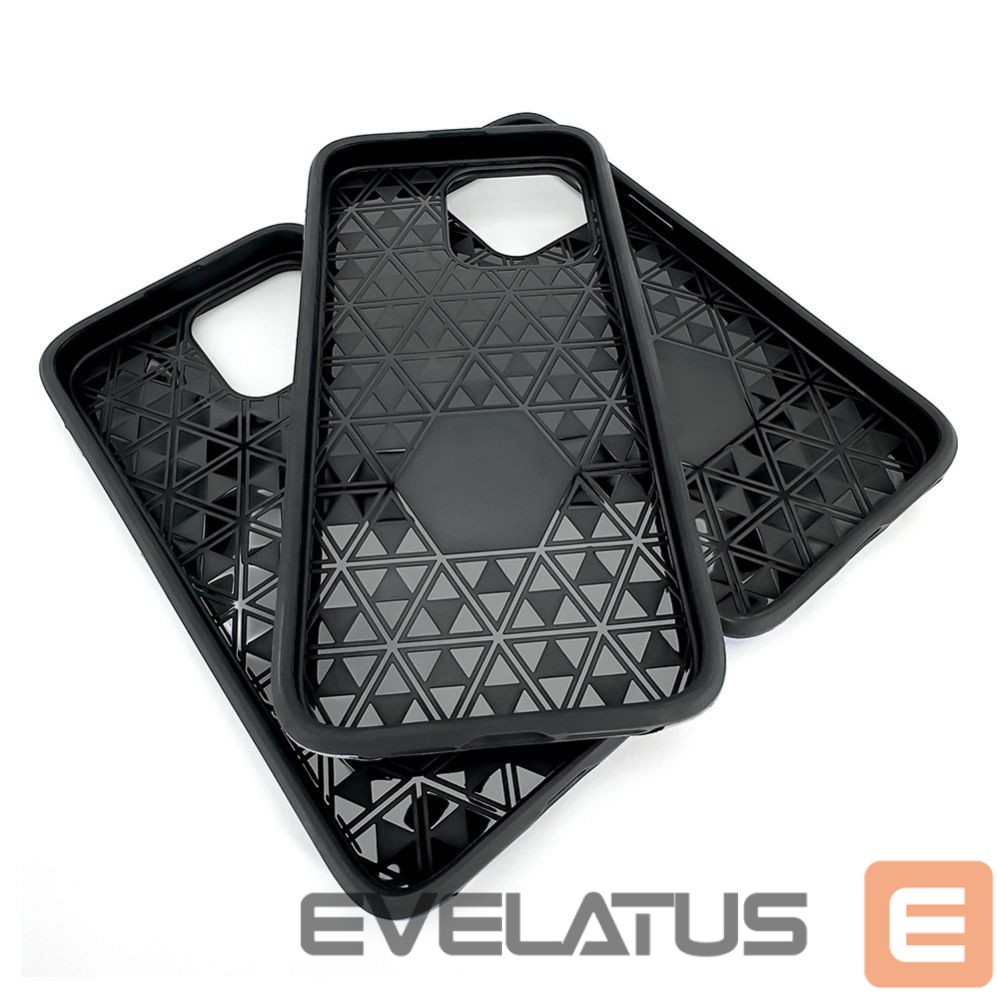 Tagakaaned Evelatus Apple iPhone 15 Pro Max Armor case TPU+PC Customized Print Design Marble Silver