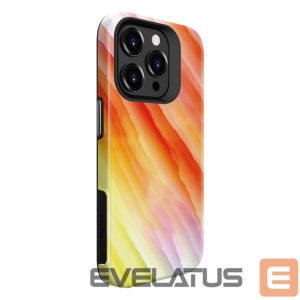 Tagakaaned Evelatus Apple iPhone 15 Pro Max Armor case TPU+PC Customized Print Design Yellow Orange