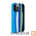 Tagakaaned Evelatus Apple iPhone 15 Pro Max Silicone case Multi-Colored Blue