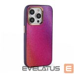 Tagakaaned iLike Apple iPhone 14 Pro Print Desire Customized Diamonds Case Purple