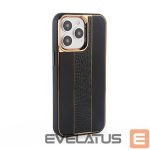 Tagakaaned iLike Apple iPhone 14 Pro Max Leather Case Customized Black