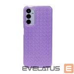 Tagakaaned iLike Samsung Galaxy A34 5G Silicone case Shine Transparent Violet