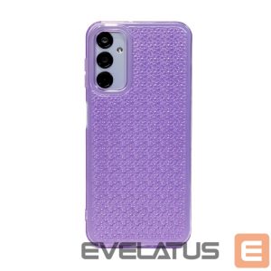 Tagakaaned iLike Samsung Galaxy A34 5G Silicone case Shine Transparent Violet