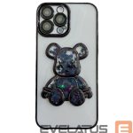 Tagakaaned iLike Apple iPhone 15 Pro Max Silicone Case Print Desire Bear Black