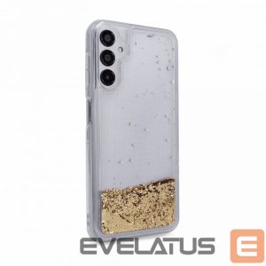 Tagakaaned iLike Samsung Galaxy A14 5G Silicone Case Water Glitter Gold