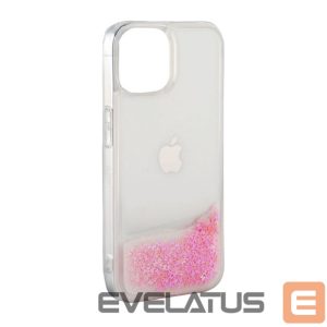 Tagakaaned iLike Apple iPhone 11 Silicone Case Water Glitter Pink