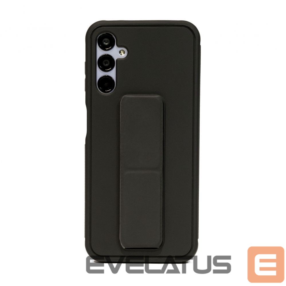 Tagakaaned iLike Samsung Galaxy A14 5G Silicone Case with stand Black