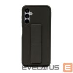 Tagakaaned iLike Samsung Galaxy A34 5G Silicone Case with stand Black