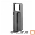 Tagakaaned iLike Apple iPhone 14 Silicone Case with stand Black