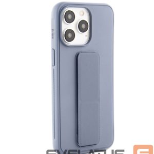 Tagakaaned iLike Apple iPhone 14 Pro Silicone Case with stand Purple