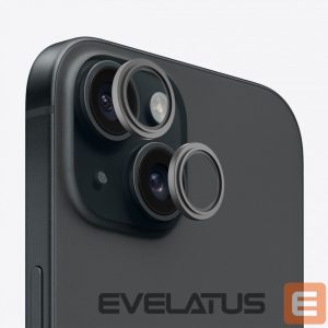 Kaitseklaasid Evelatus Apple iPhone 15 Camera Lens Protector Armor Black