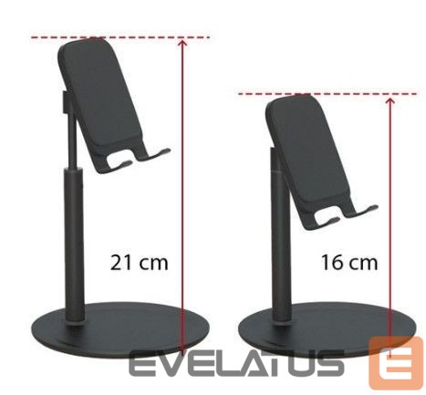 Universaalne telefonihoidja (Popsocket) iLike Universal Telescopic Desktop Bracket phone tablet holder (K3S) Black